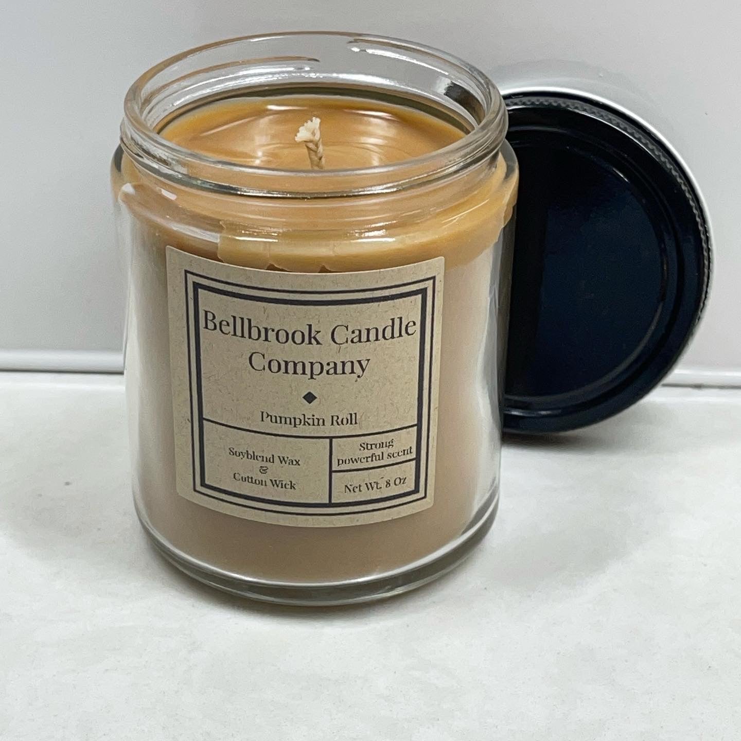 Pumpkin Roll 8oz Single Wick Candle