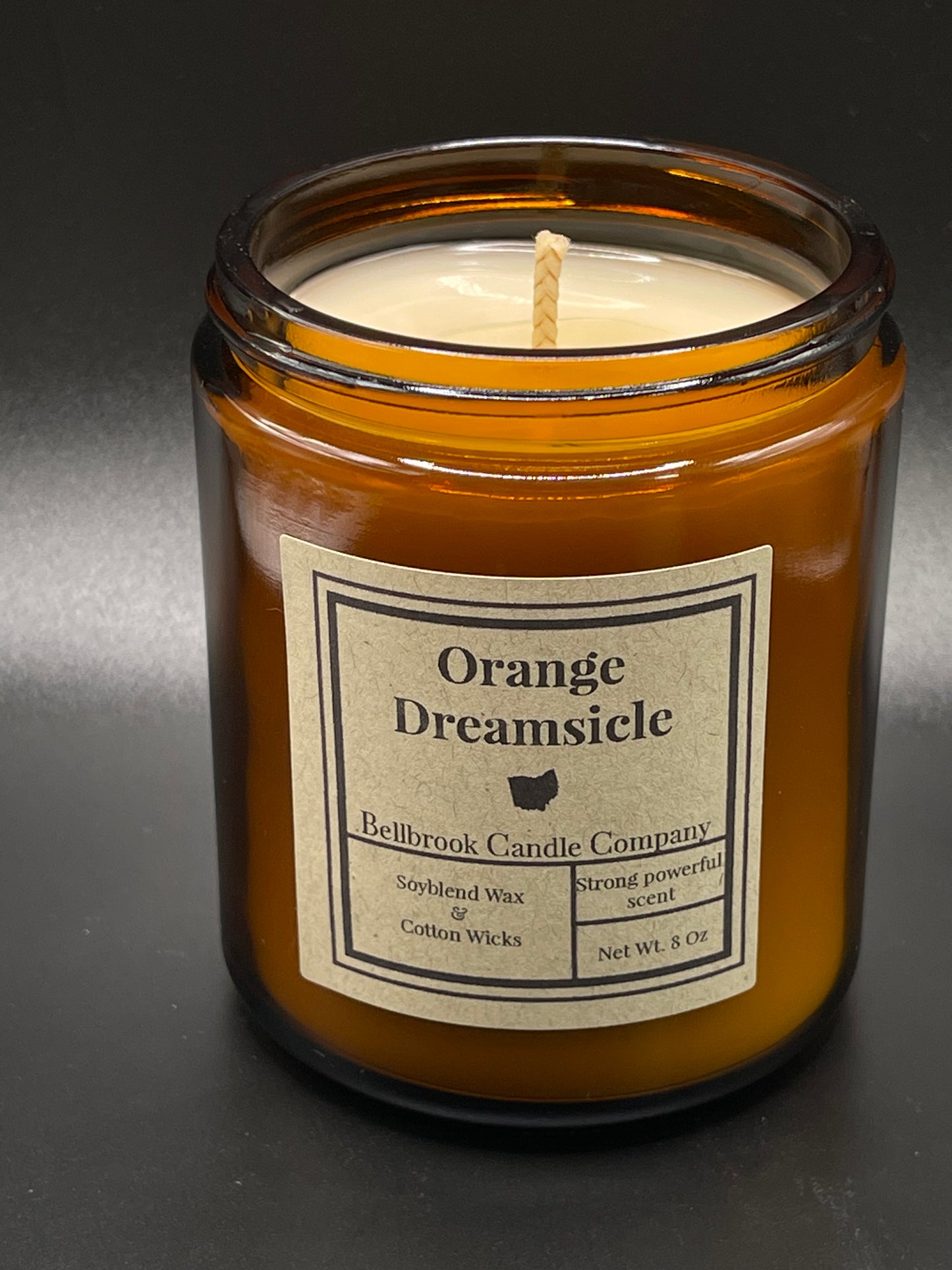 Orange Dreamsicle 8oz Single Wick