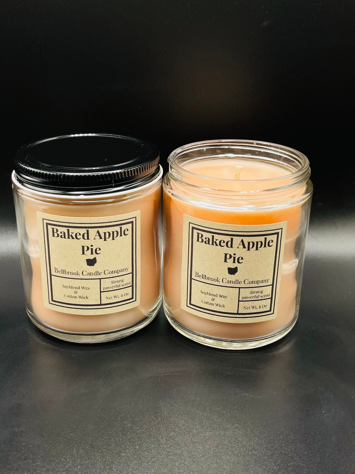 Baked Apple Pie 8oz Single Wick Candle
