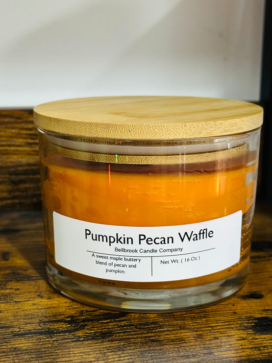 Pumpkin Pecan Waffle 16oz 3 Wick Candle