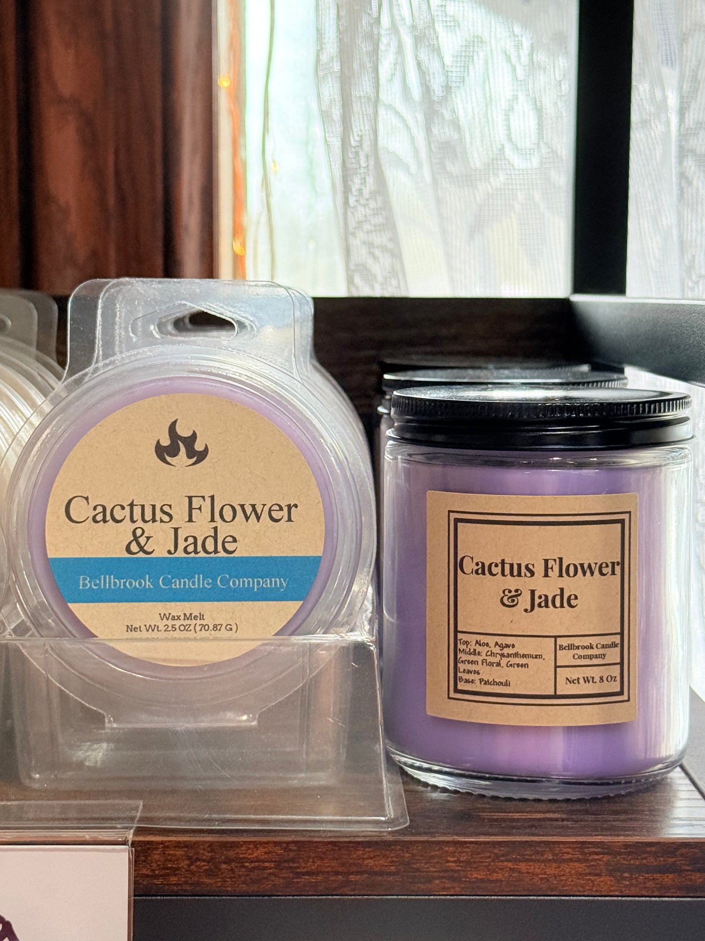 Cactus Flower & Jade 8oz Single Wick Candle