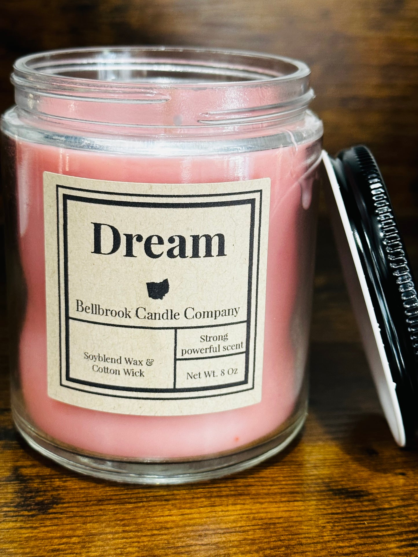 Dream 8oz Aromatherapy Single Wick Candle