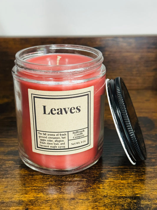 Leaves 8oz Single Wick Candle