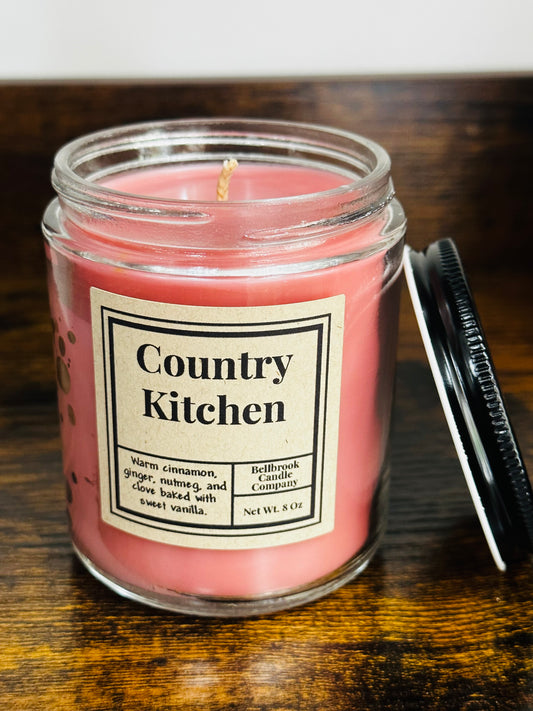 Country Kitchen 8oz Single Wick Candle