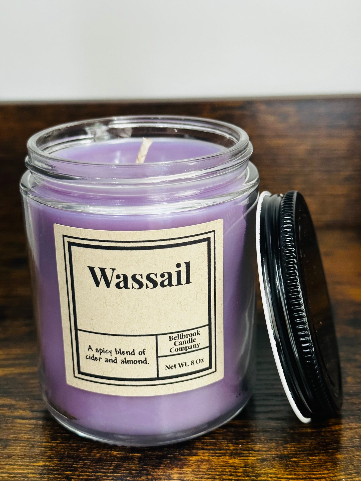 Wassail 8oz Single Wick Candle