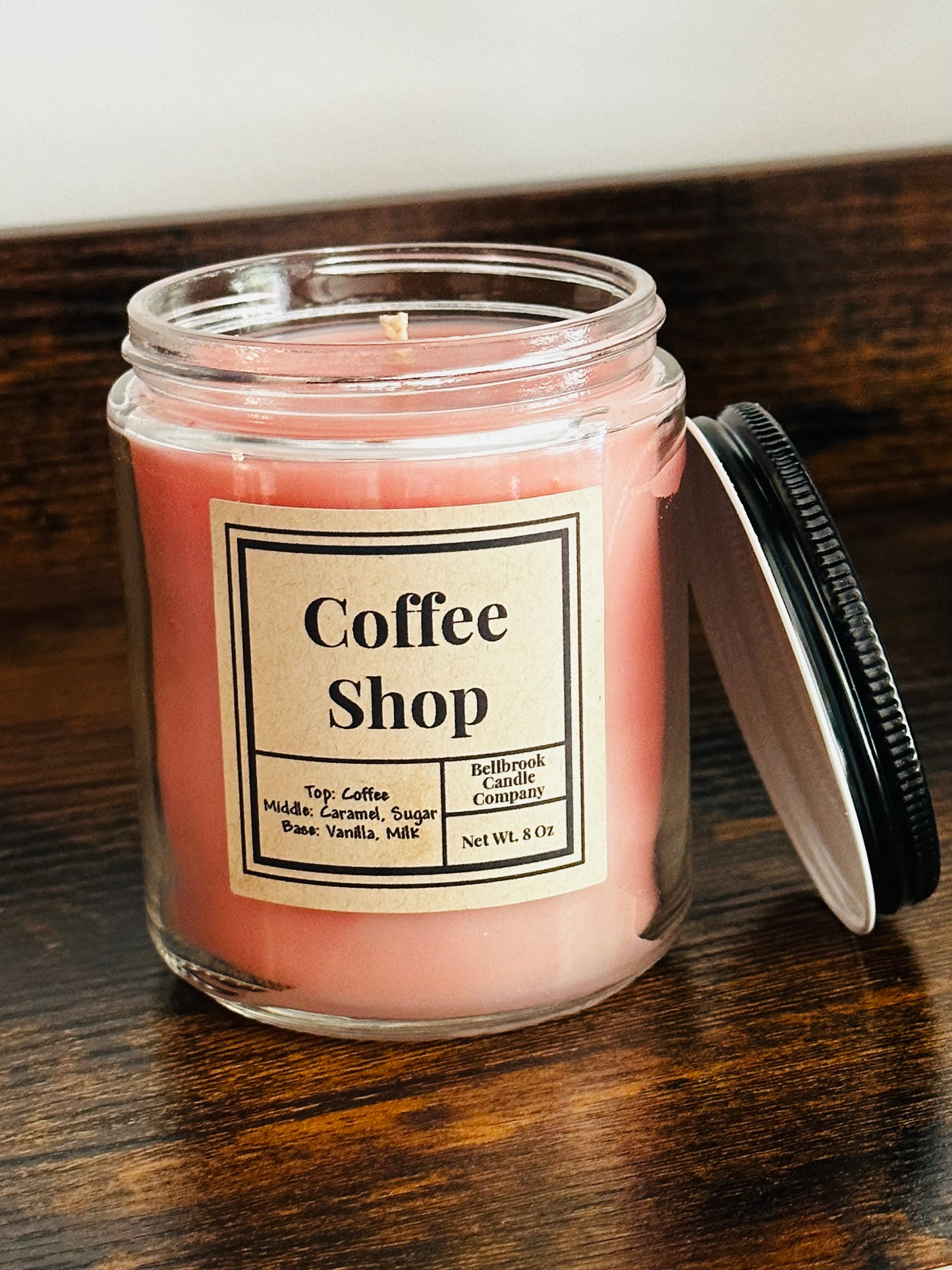 Coffee Shop 8oz Single Wick Candle