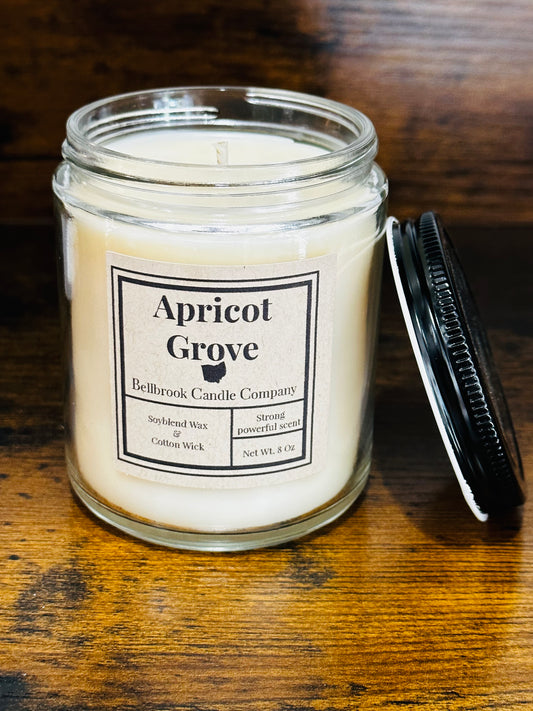 Apricot Grove 8oz Single Wick Candle