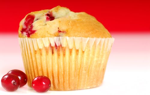 Cranberry Muffin 8oz Single Wick Candle