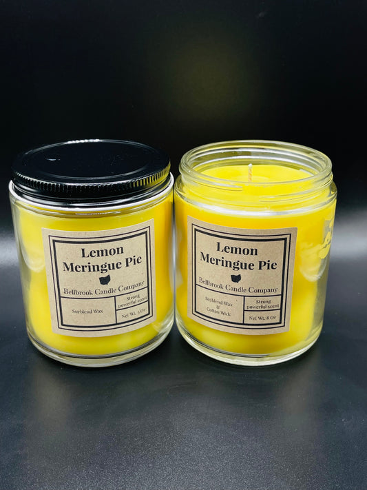 Lemon Meringue 8oz Single Wick Candle