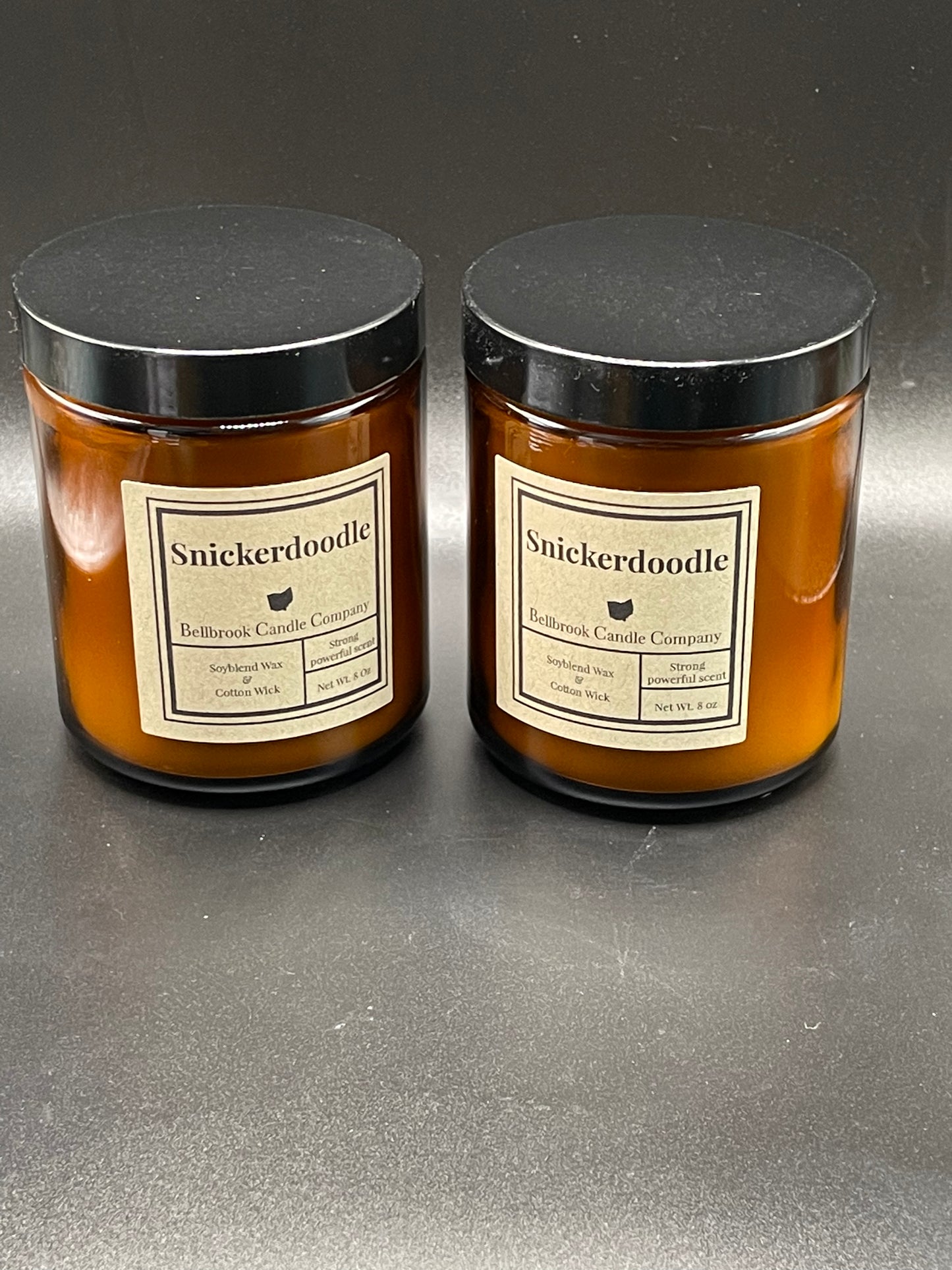 Snickerdoodle 8oz Single Wick Candle