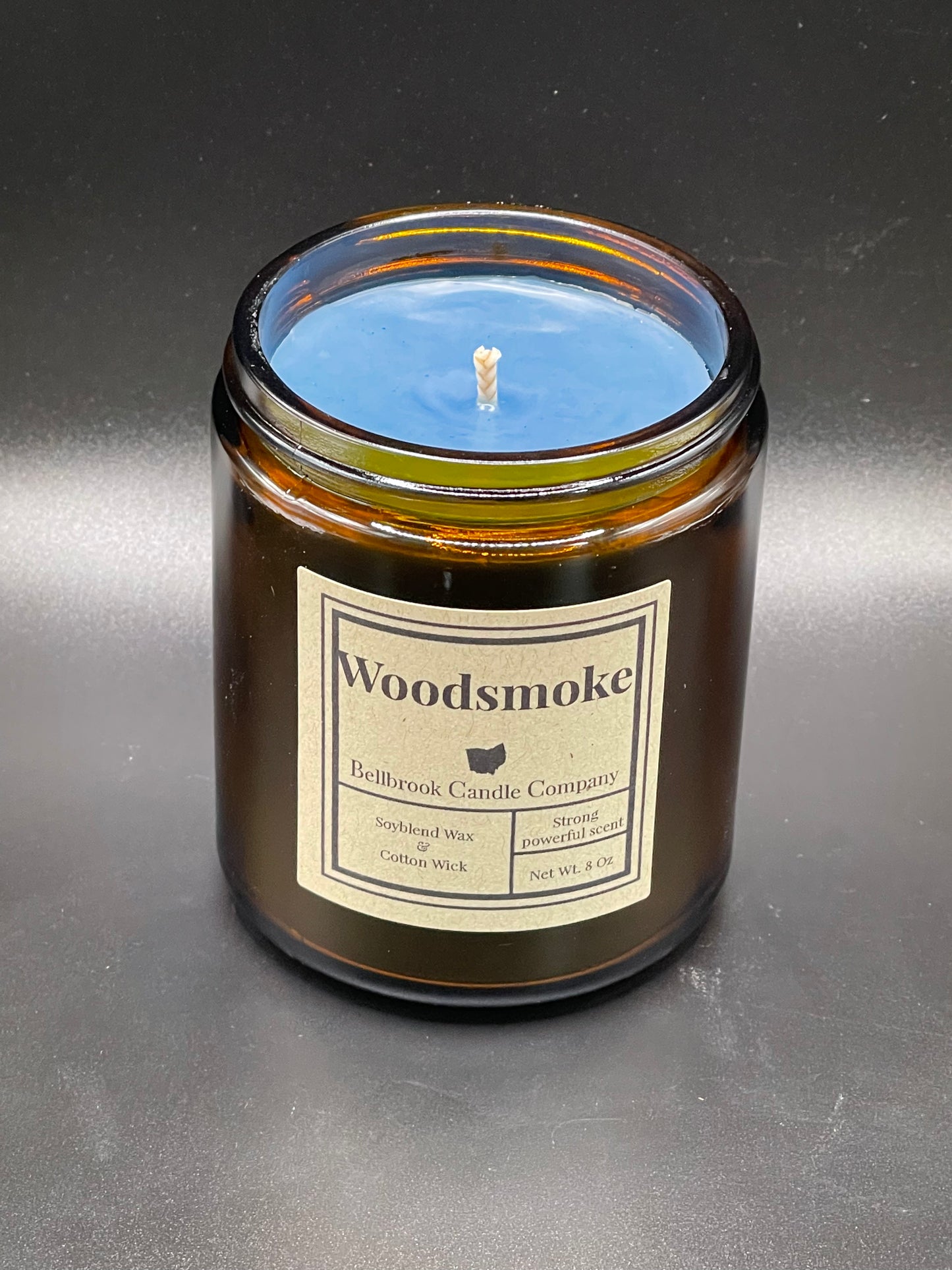 WoodSmoke 8oz Single Wick